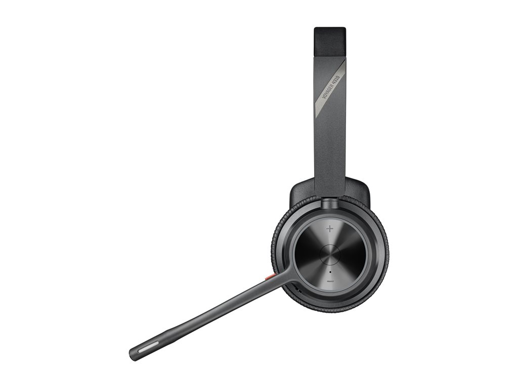 Poly Voyager 4310 - Voyager 4300 UC series - Headset - On-Ear - Bluetooth - kabellos, kabelgebunden - Schwarz - Zoom Certified - Replaces Poly SKU 218470-01